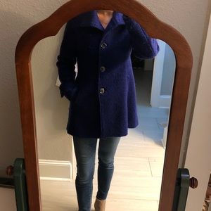 Kenneth Cole Wool Blend Peacoat - size 2